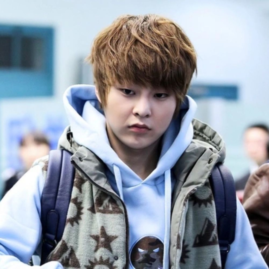 Trước đây, Xiumin có vẻ ngoài khá tròn trĩnh. (Ảnh: Pinterest)