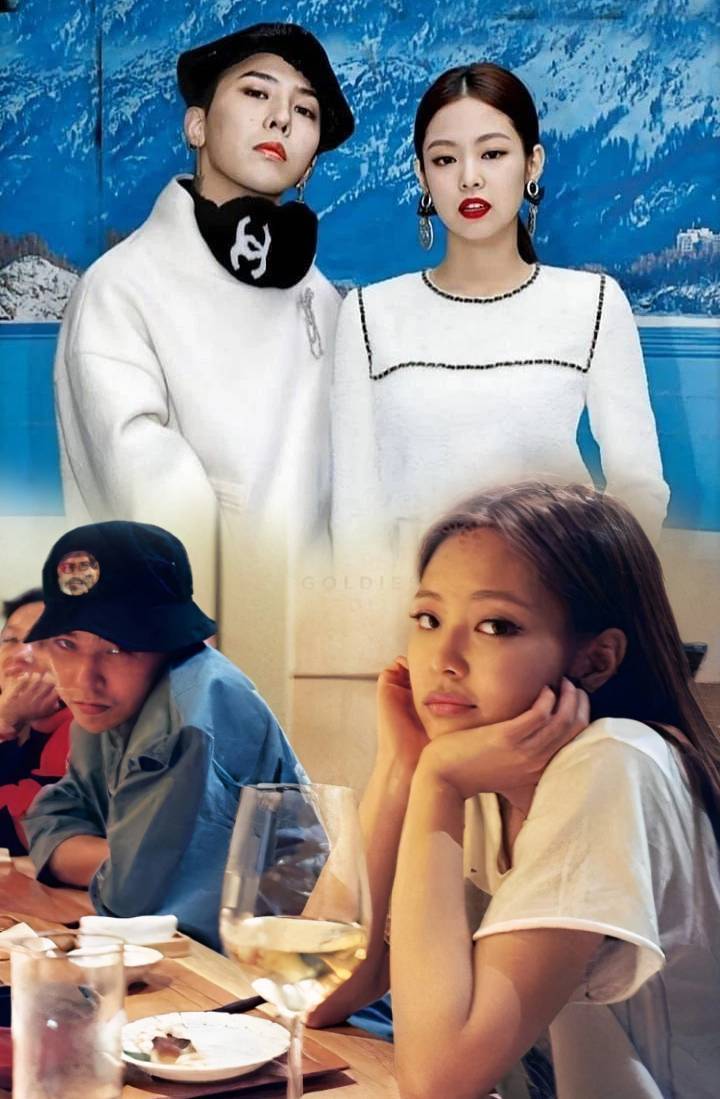 Trước đó, YG Entertainment cũng không đính chính tin đồn hẹn hò của Jennie và G-Dragon. (Ảnh: Pinterest)