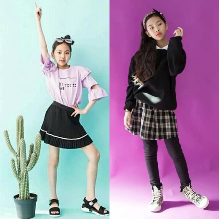 Cô nàng còn là một người mẫu nhí. (Ảnh: Pinterest)