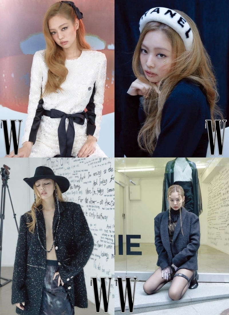 Jennie là gương mặt sáng giá, được các ông lớn ưu ái. (Ảnh: W Korea)