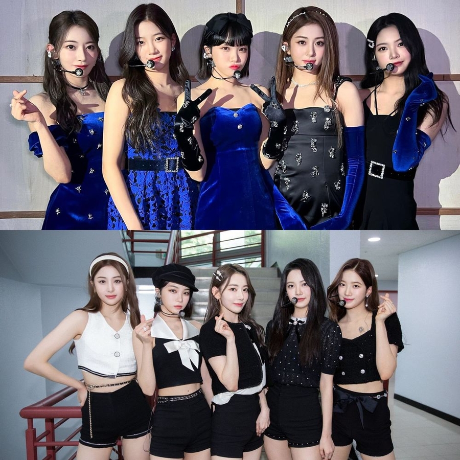 LE SSERAFIM gây ấn tượng vì hoạt động trong công ty lớn. (Ảnh: Facebook LE SSERAFIM)