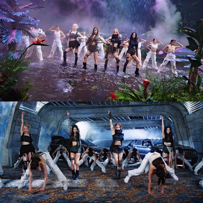 BLACKPINK trở lại thành công với ca khúc mở đường Pink Venom. (Ảnh: Chụp màn hình YouTube BLACKPINK)