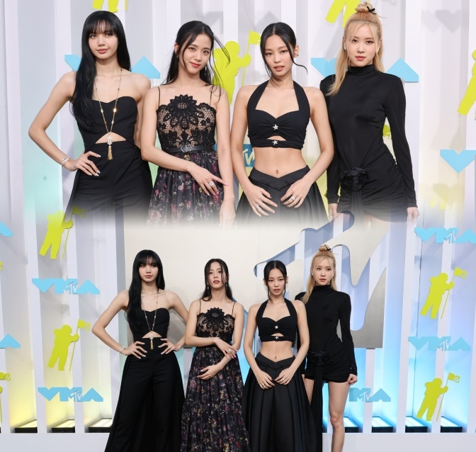 Các thành viên BLACKPINK đều sở hữu sắc vóc thu hút. (Ảnh: Twitter @vmas)