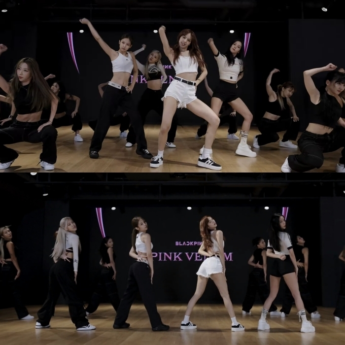 BLACKPINK gây sốt với video vũ đạo quyến rũ, nhưng Lisa lại gây chú khi khi một mình diện quần trắng. (Ảnh: YouTube BLACKPINK)