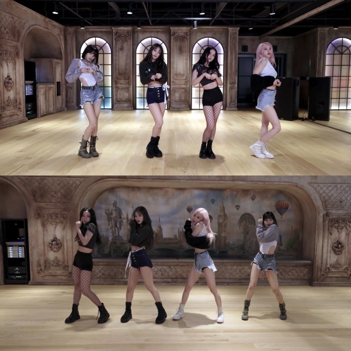 Chị cả BLACKPINK rất thích "lối đi riêng", khiến người hâm mộ cười nghiêng ngả. (Ảnh: YouTube BLACKPINK)