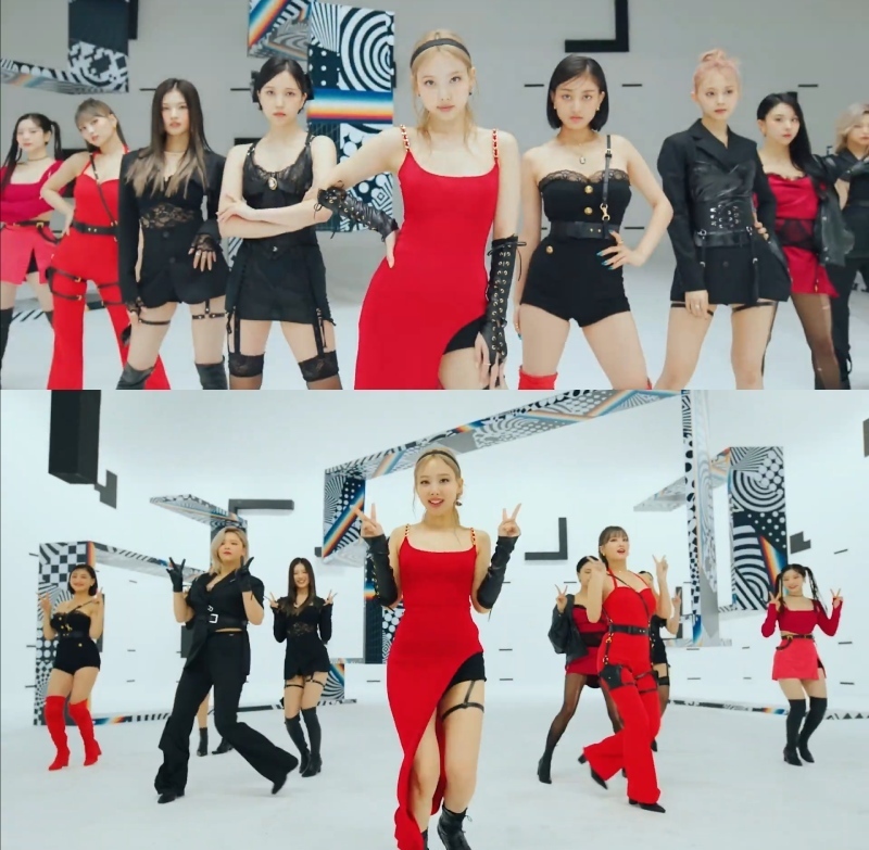 Trong MV Talk That Talk, Nayeon cũng được lên hình nhiều nhất. (Ảnh: Chụp màn hình YouTube JYP Entertainment)