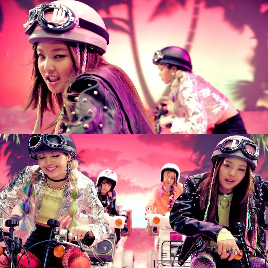 Câu khẩu hiệu của nhóm bắt nguồn từ MV đầu tay. (Ảnh: Chụp màn hình YouTube BLACKPINK)